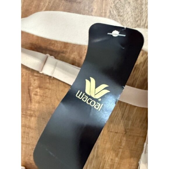 Wacoal 853144 Flirtatious Full Figure Controur Underwire Bra Nude Beige 38DDD NW - Picture 2 of 7